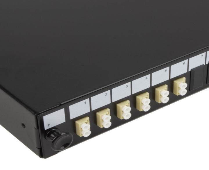 پچ پنل فیبر نوری گیگانت 24 پورت LC